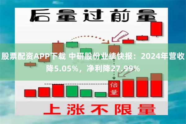 股票配资APP下载 中研股份业绩快报：2024年营收降5.05%，净利降27.99%