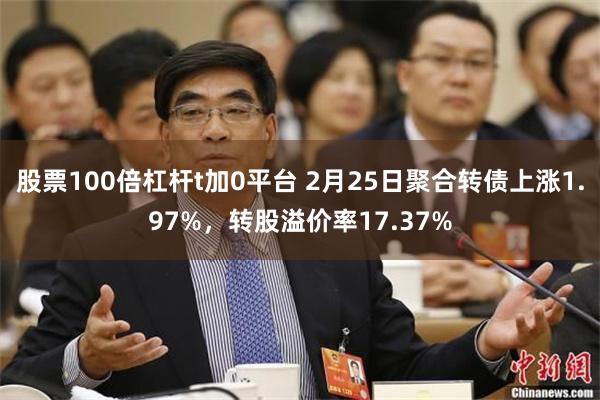 股票100倍杠杆t加0平台 2月25日聚合转债上涨1.97%，转股溢价率17.37%