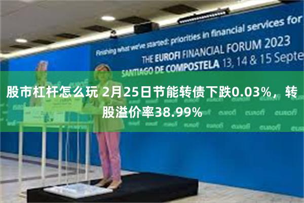 股市杠杆怎么玩 2月25日节能转债下跌0.03%，转股溢价率38.99%