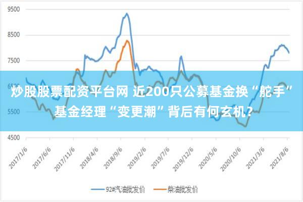 炒股股票配资平台网 近200只公募基金换“舵手” 基金经理“变更潮”背后有何玄机？