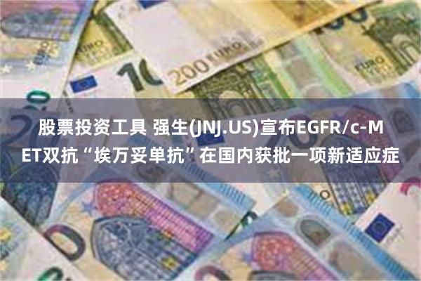 股票投资工具 强生(JNJ.US)宣布EGFR/c-MET双抗“埃万妥单抗”在国内获批一项新适应症