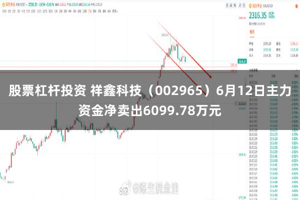 股票杠杆投资 祥鑫科技（002965）6月12日主力资金净卖出6099.78万元