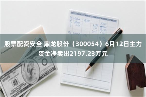 股票配资安全 鼎龙股份（300054）6月12日主力资金净卖出2197.23万元