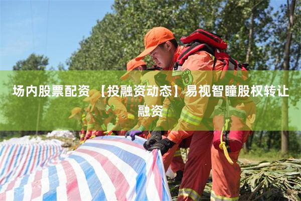 场内股票配资 【投融资动态】易视智瞳股权转让融资