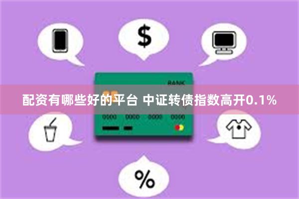 配资有哪些好的平台 中证转债指数高开0.1%