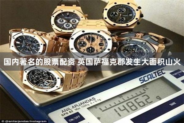 国内著名的股票配资 英国萨福克郡发生大面积山火