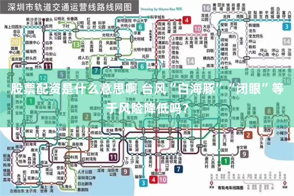股票配资是什么意思啊 台风“白海豚”“闭眼”等于风险降低吗？