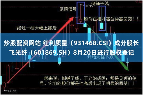 炒股配资网站 红利质量（931468.CSI）成分股长飞光纤（601869.SH）8月20日进行股权登记