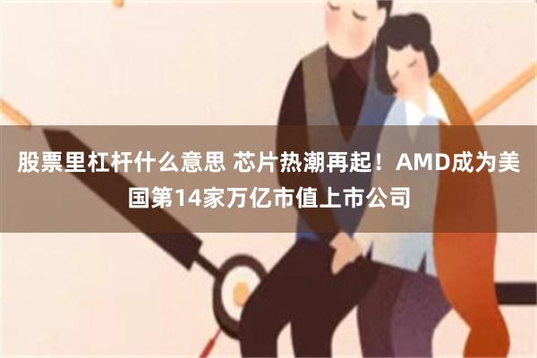 股票里杠杆什么意思 芯片热潮再起！AMD成为美国第14家万亿市值上市公司