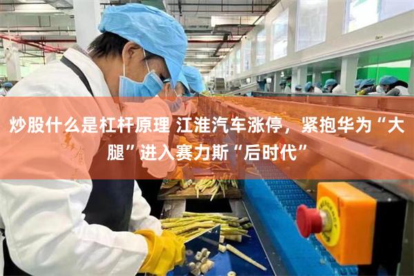 炒股什么是杠杆原理 江淮汽车涨停，紧抱华为“大腿”进入赛力斯“后时代”