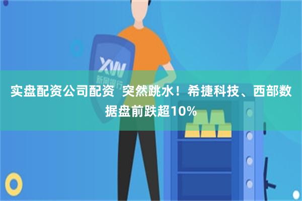 实盘配资公司配资  突然跳水！希捷科技、西部数据盘前跌超10%