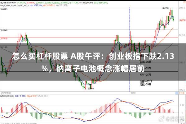 怎么买杠杆股票 A股午评：创业板指下跌2.13%，钠离子电池概念涨幅居前